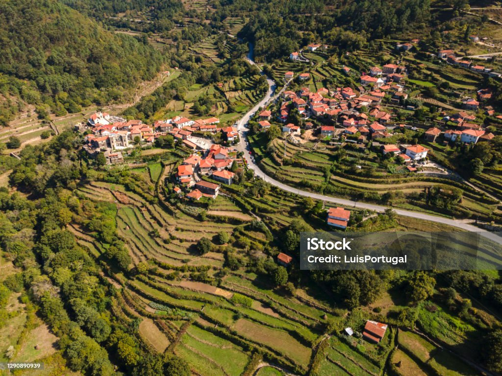 Panoramic in Sistelo, Portugal